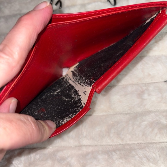 Louis Vuitton Epi Scarlet Leather Wallet - Picture 6 of 8